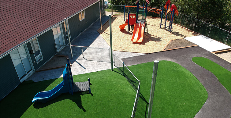 aménagement module jeux à Drummondville